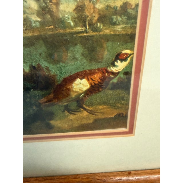 Jp Oudry "Pointer and Partridge in a Landscape" Reproduction Print For Sale - Image 10 of 12