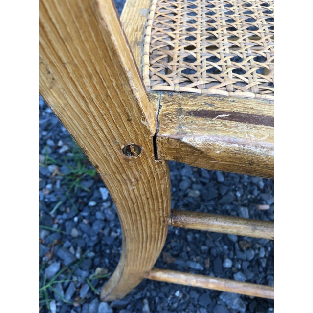 Amish Rustic Country Spindle Back Dining Side Chairs -Set of 4 For Sale - Image 9 of 12