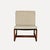 Lounge Chairs with Wooden Frames, Fabric Strap Seats, Metal Slat Backrests and Beige Upholstery France, 1950s, Set of 2 For Sale - Image 13 of 15