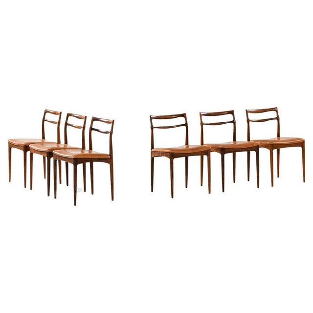 Dining Chairs from Johannes Andersen, 1960s, Set of 6 For Sale - Image 10 of 10