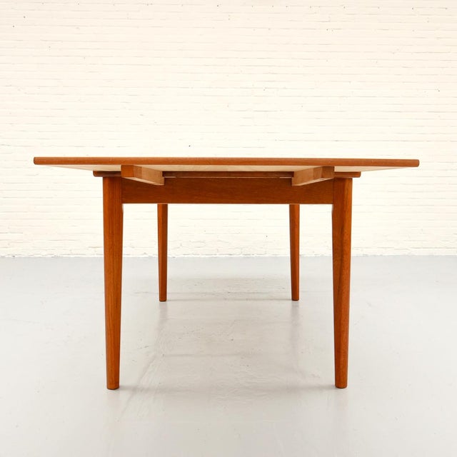 Danish Extendable Teak Dining Table from BRDR Furbo, 1960s For Sale - Image 12 of 18
