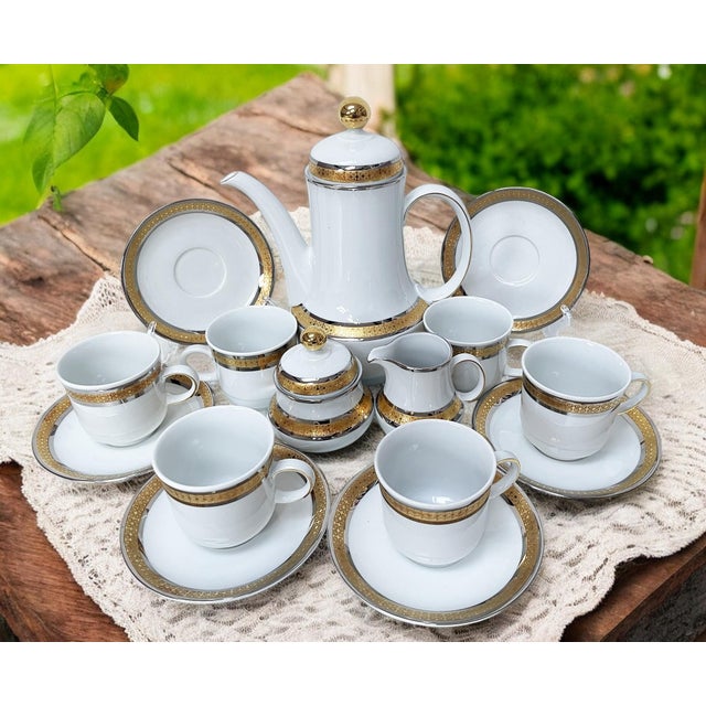 Tea Service from Tirschenreuth, 1970s, Set of 15 For Sale - Image 6 of 17