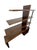 William Emmerson Walnut Bookcase, Modern Open Shelving Unit, Chocolate Finish For Sale - Image 13 of 14