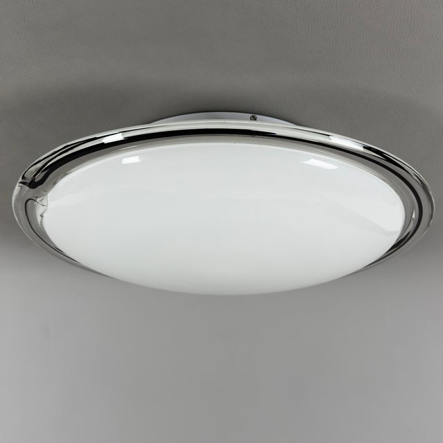 1970s Space Age Murano Glass Ceiling Lamp from Simon & Schelle, 1970s For Sale - Image 5 of 13
