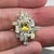 Natural Sapphire Diamond Ring 6.75 14k W Gold 13.3 TCW Certified For Sale - Image 11 of 18