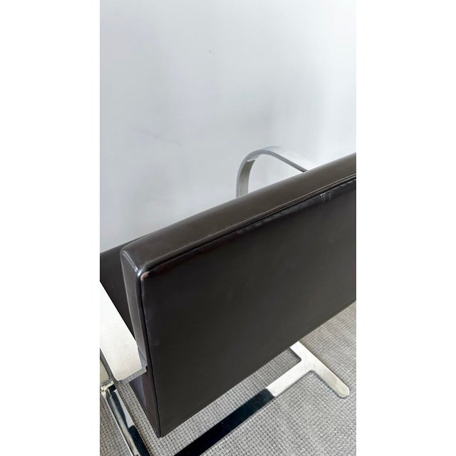 KnollStudio Original Signed Mies Van Der Rohe Brno Flat-Bar Chair - 4 Available For Sale - Image 10 of 16