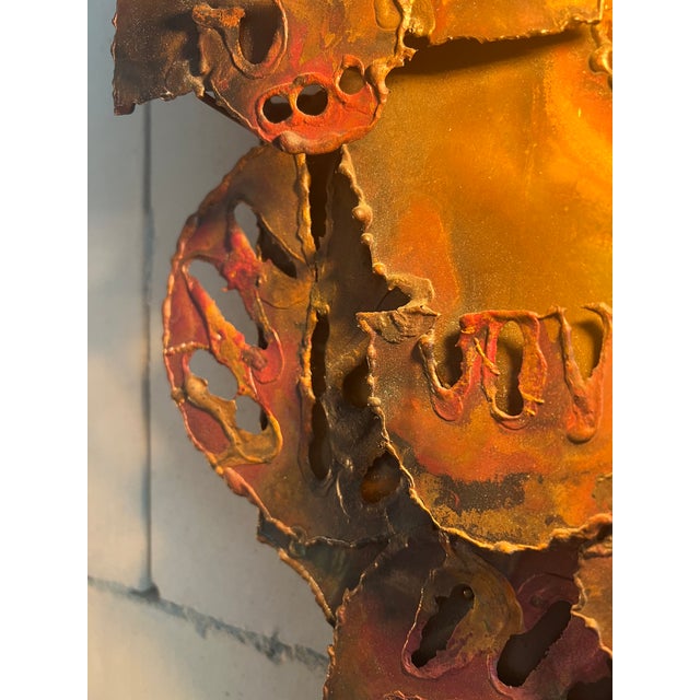 Brown Wall Sconce from Francesco Pasinato, 1970s For Sale - Image 8 of 15