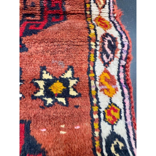 Antique Turkish Wool Half Saddle Bag For Sale - Image 16 of 16