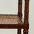 Antique British Colonial Rosewood Two Tiered Caned Stand or Table For Sale In West Palm - Image 6 of 13