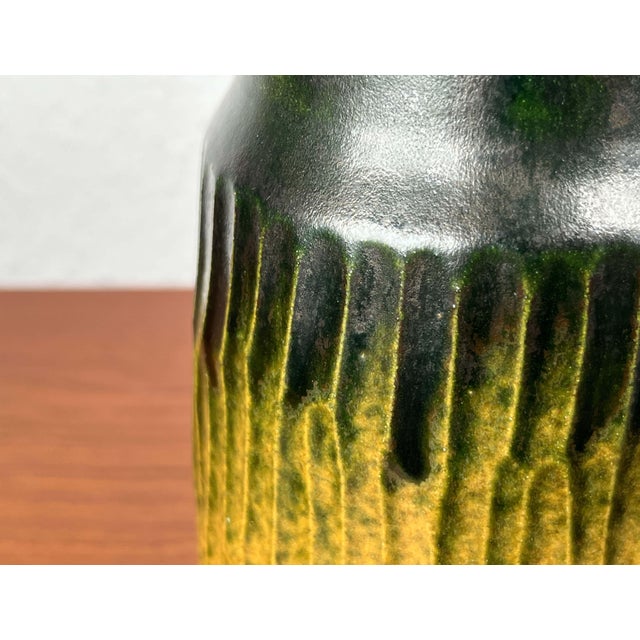 Mid-Century Modern Danish Studio Pottery Vase from Ernst Pottery, Faxe, 1960s, in Very Good conditions. Designed 1960 to...