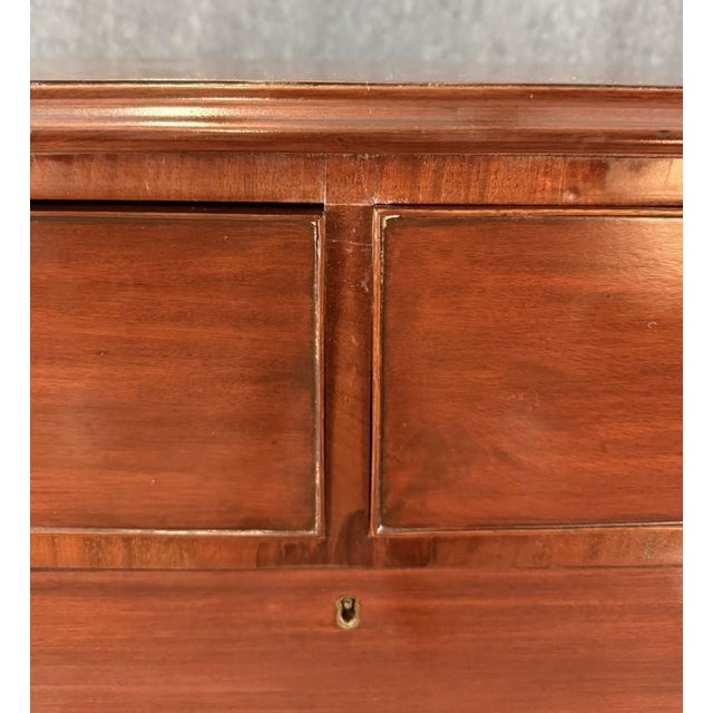 19th Century Five Drawer Mahogany Chest For Sale - Image 10 of 13