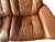 Vintage Ekhornes Leather Stressless Reclining Loveseat For Sale - Image 4 of 15