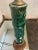 Vintage Glazed Pottery Bamboo Lamp For Sale In New York - Image 6 of 6