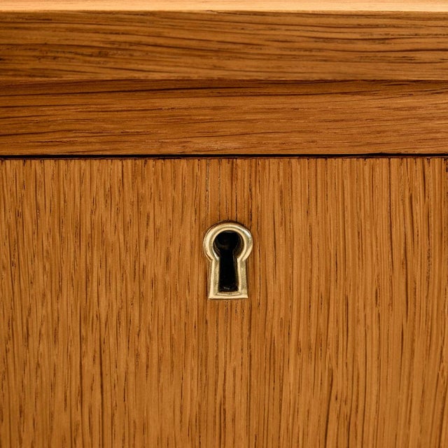 Oak Bureau Desk, 1960s For Sale - Image 10 of 14