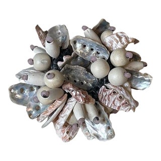 Vintage Boho Shell Stretch Bracelet For Sale