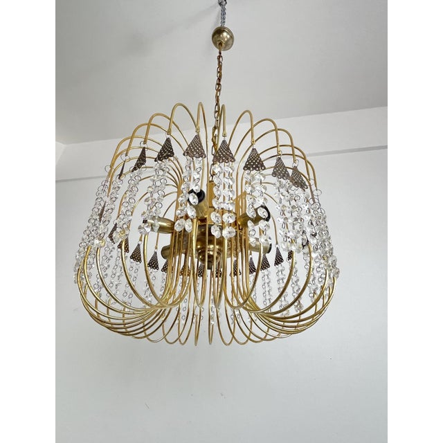 Vintage Murano Glass Hanging Light, 1970s For Sale - Image 9 of 10