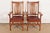Mission Stickley Mission Arts & Crafts Cherry Wood Spindle Back Armchairs, Pair For Sale - Image 3 of 12