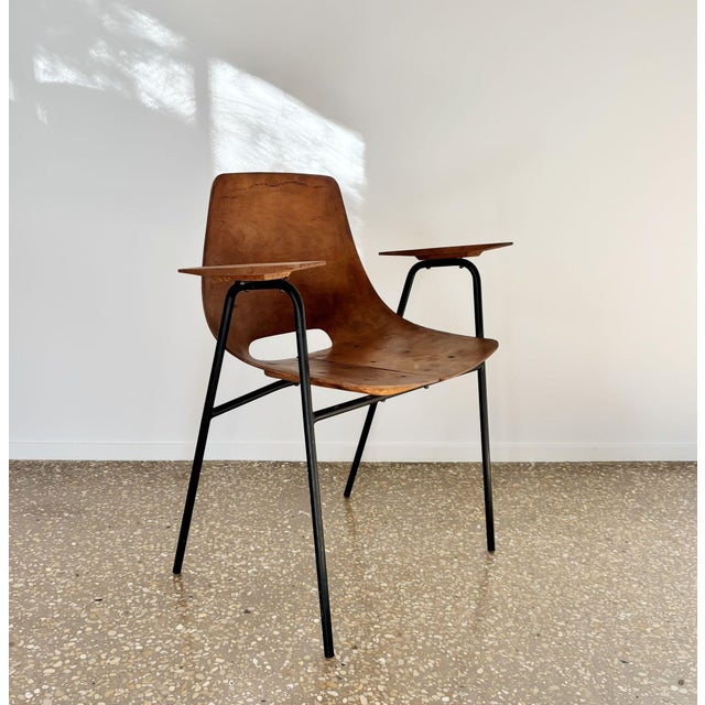 Bridge Amsterdam Armchair by Pierre Guariche for Steiner, 1953 For Sale - Image 6 of 14