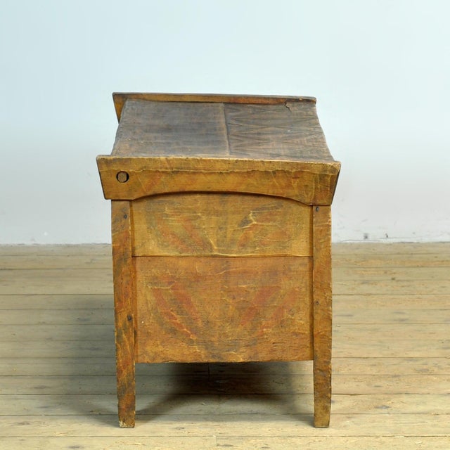 Antique Shepherd's Chest, 1850s For Sale - Image 4 of 14