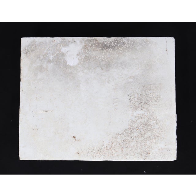 Ceramic Vintage White Ceramic Recessed Bathroom Soap Dish For Sale - Image 7 of 8