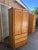1980s Vintage Custom Built Knotty Pine Wardrobe/ Cabinet For Sale - Image 4 of 9