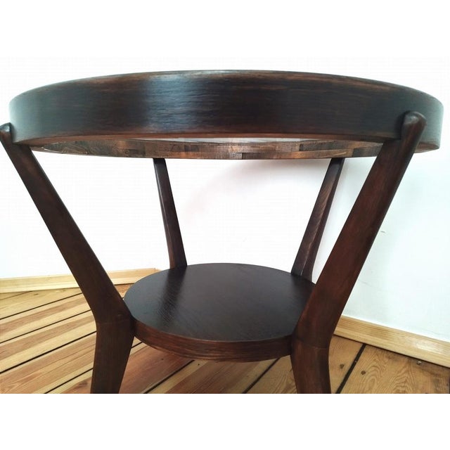 Coffee Table attributed to K. Kozelka for Interier Praha, Former Czechoslovakia, 1930s For Sale - Image 3 of 15