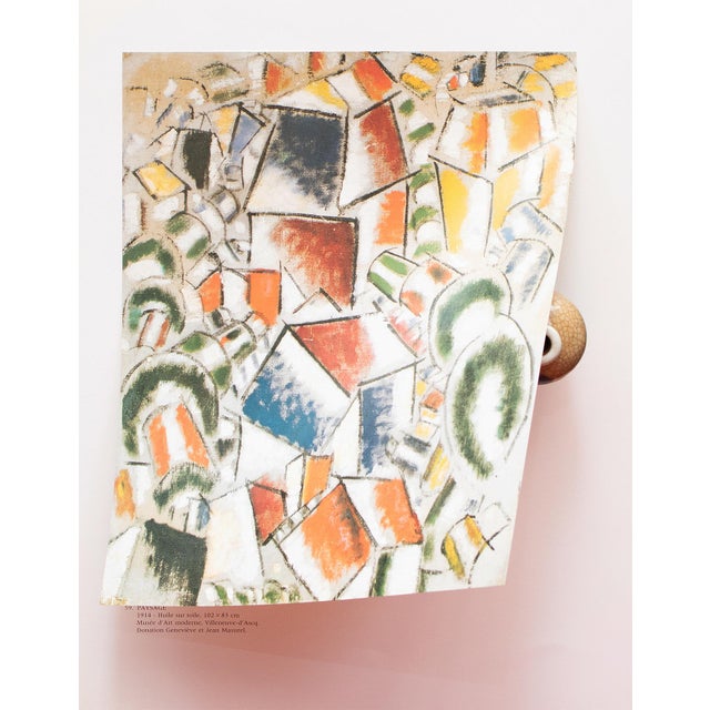 Fernand Léger 1990 After Fernand Leger "Landscape", Full-Color Parisian Print For Sale - Image 4 of 8
