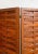 Vintage Interwoven Mahogany Four Panel Screen For Sale - Image 4 of 10