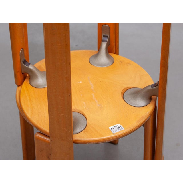 Stacking Chairs by Bruno Rey for Kush & Co, 1970, Set of 6 For Sale - Image 11 of 18