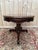 Gold Napoleon III Tripod Pedestal Table in Rosewood For Sale - Image 8 of 8