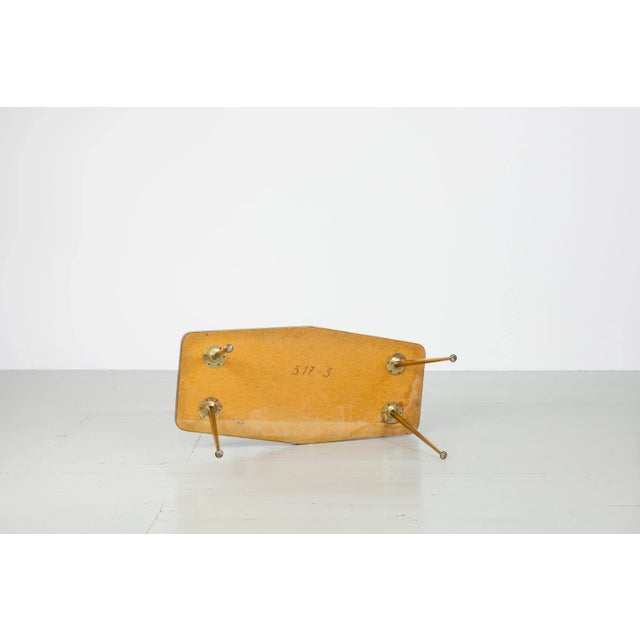 Metal Mosaic Side Table by Berthold Müller, 1950s For Sale - Image 7 of 18