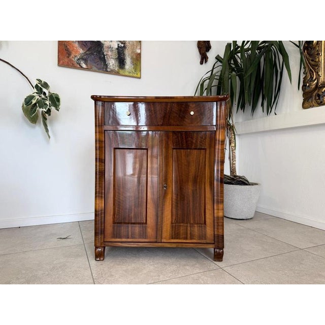 Antique Biedermeier Trumeau Sideboard For Sale - Image 6 of 13