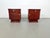 1930s Art Deco Bedside Tables in Wood with Glass Tops, 1930s, Set of 2 For Sale - Image 5 of 12