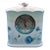 Vintage MCM Lenox Butterfly Meadow Louise Le Luyer Desk Clock For Sale
