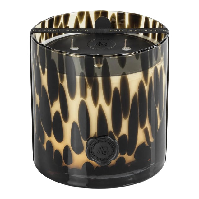 AG Opal Glass 3-Wick Candle Jar - Cedar Leaf & Hinoki Cypress For Sale