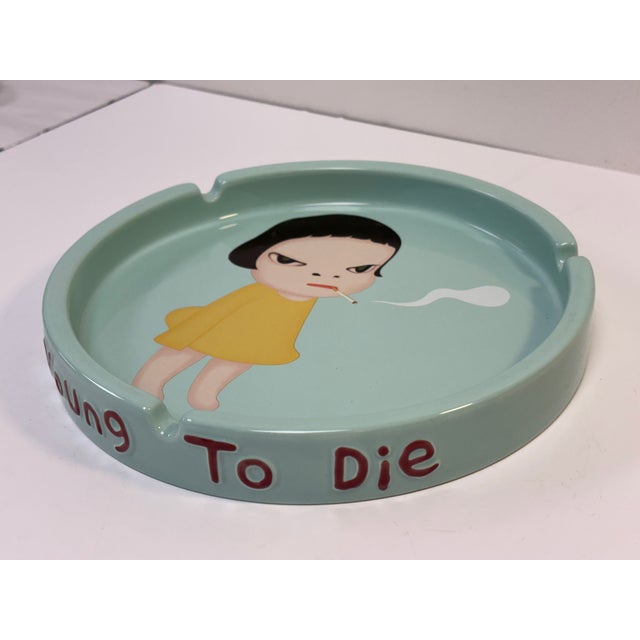 Yoshitimo Nara "Too Young to Die" Giant Ashtray (2002) For Sale - Image 4 of 8