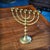 Bronze 7-Branched Menorah Candelabra, Israel, 1960s For Sale - Image 12 of 17