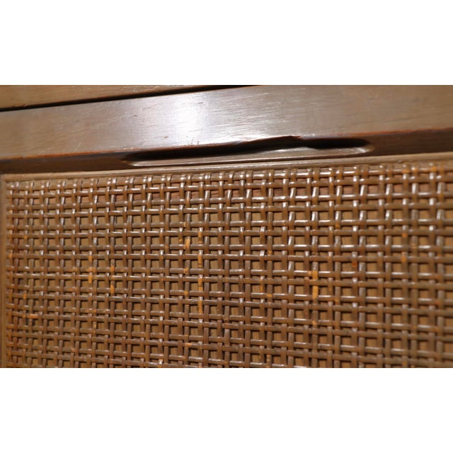 Mid Century Two Door Storage Cabinet Cross Country Sligh Furniture by the Grand Rapids Chair Co. For Sale - Image 10 of 12