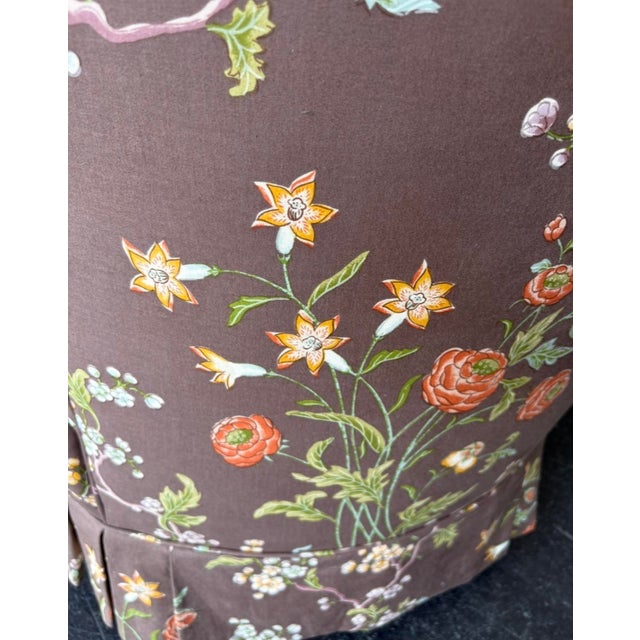 Hollywood Regency Floral Loveseat Pair For Sale - Image 13 of 13