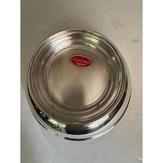 Mid 20th Century Vintage Gorham Silver Plate Bowl, Serveware, Good Condition For Sale - Image 5 of 10