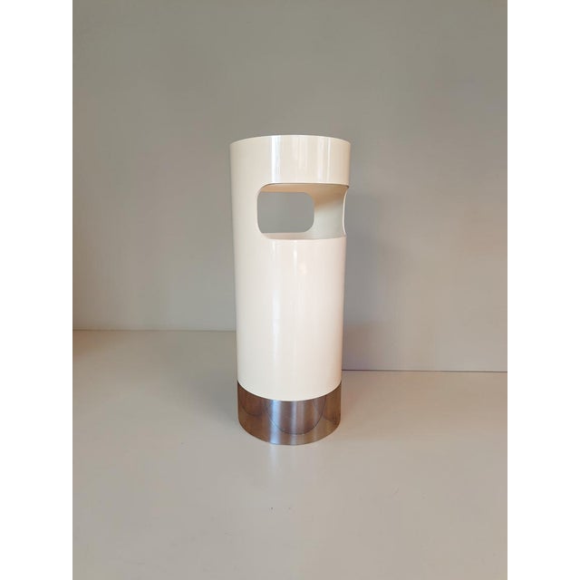 Metal Kartell Umbrella Stand Model 4610-50 by Gino Colombini, Italy, 1970s For Sale - Image 7 of 7
