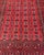 1970s Afghan Turkmen Tekke Bokhara Hand-Knotted Wool Rug, Red Gul, 9'2" X 6'6" For Sale - Image 5 of 13