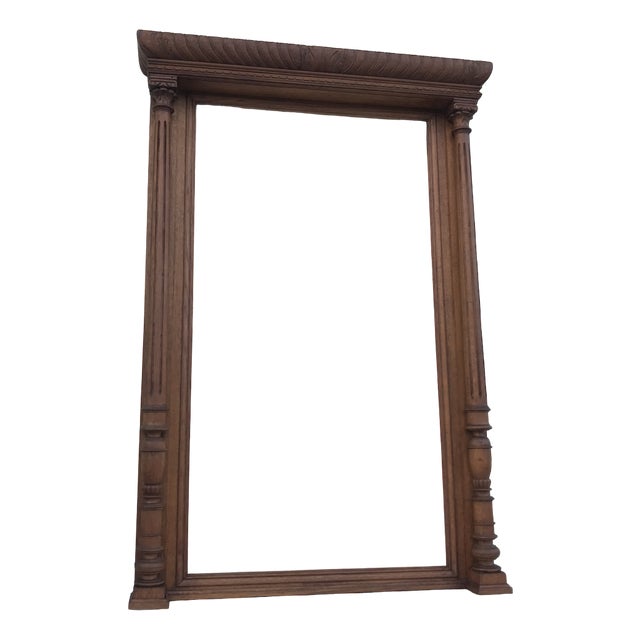 Antique Oak Wood Frame, 1920s For Sale