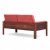 Wood Arne Norell Style Mid Century Danish Rosewood Settee Loveseat Sofa For Sale - Image 7 of 9