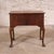 English 19th Century English Walnut Two Drawer Table For Sale - Image 3 of 7