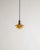 Metal Danish Mid Century PH2/2 Ceiling Pendant Lamp with Amber Shade by Poul Henningsen for Louis Poulsen, 1930s For Sale - Image 7 of 7
