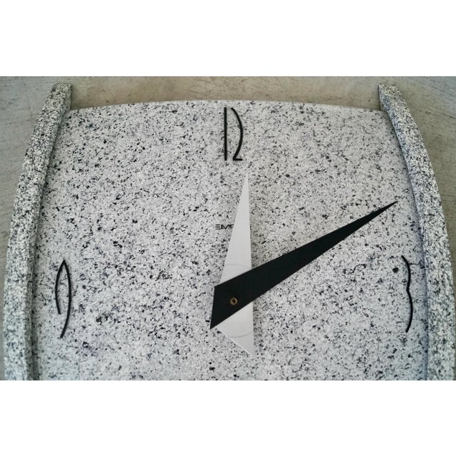 1980's Postmodern Memphis Style Wall Clock For Sale In Los Angeles - Image 6 of 13