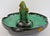 Green Antique Einar Luterkort Ekeby Sweden Art Deco Flower Frog Figurine For Sale - Image 8 of 16