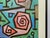 Paul Klee Vintage 1986 Lithograph Print Framed Modernist Poster " Heroische Rosen " 1938 For Sale - Image 13 of 15