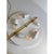 1990s Italian White Graniglia Budinomurano Glass Flush Mount by Simoeng For Sale - Image 5 of 7
